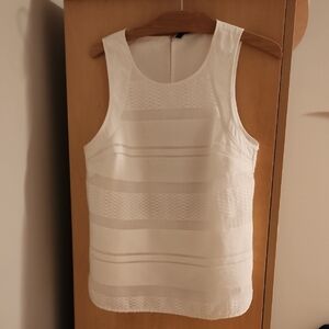 A X Armani Exchange Bright White Shell Small